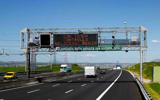 Dove si trovano ora i tutor in autostrada?