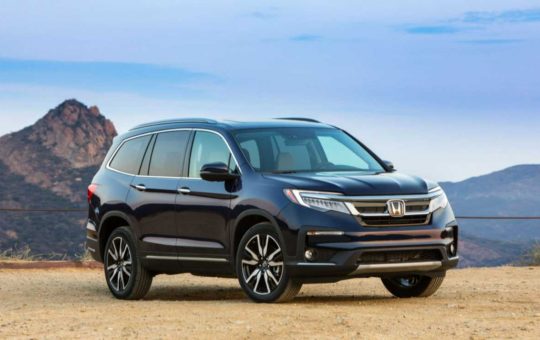 Honda Pilot: pronto il restyling per la quarta generazione