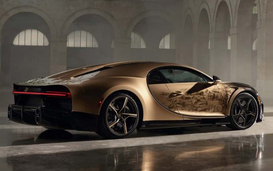 La Bugatti Chiron Golden Era