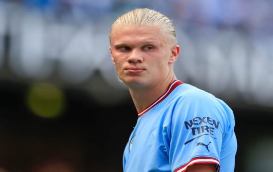 Il calciatore norvegese Erlin Haaland, 23 anni - fonte depositphotos.com - giornalemotori.it