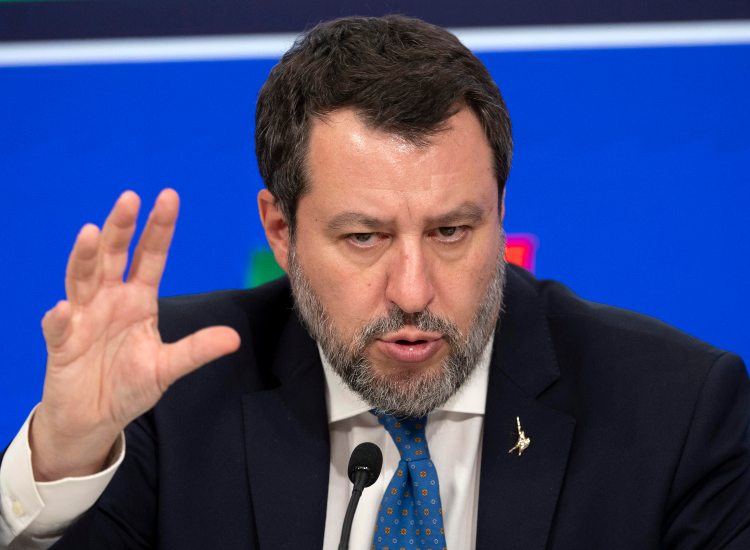 Il ministro dei trasporti, Matteo Salvini - fonte Ansa Foto - giornalemotori.it