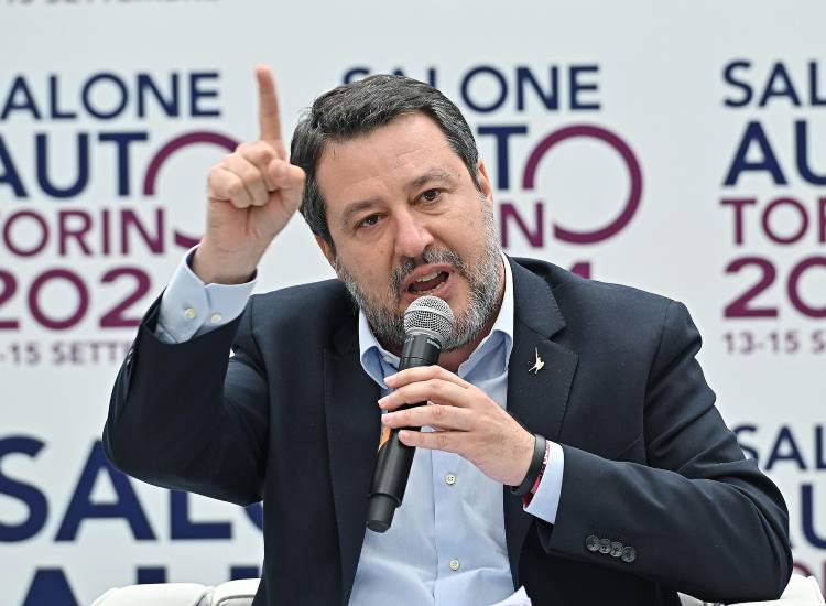 Il ministro dei trasporti Matteo Salvini - fonte Ansa Foto - giornalemotori.it