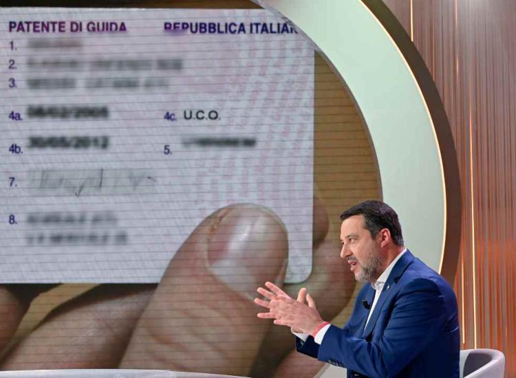 Il ministro dei trasporti Matteo Salvini - fonte Ansa Foto - giornalemotori.it