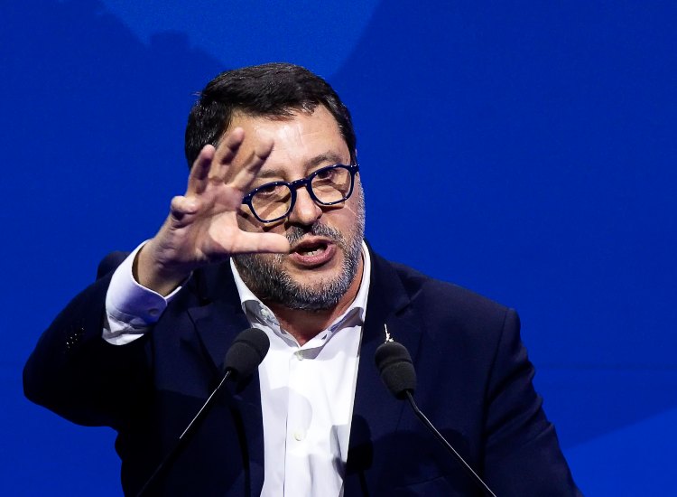 Il ministro dei trasporti Matteo Salvini - fonte Ansa Foto - giornalemotori.it