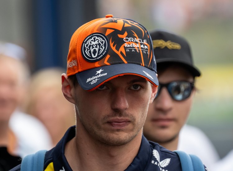 Max Verstappen dopo il Gran Premio di Ungheria - fonte Ansa Foto - giornalemotori.it