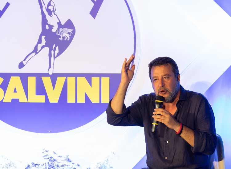 Il ministro dei trasporti Matteo Salvini - fonte Ansa Foto - giornalemotori.it