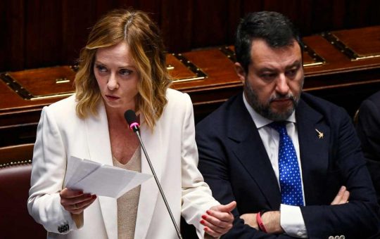 Giorgia Meloni e Matteo Salvini - fonte Ansa Foto - giornalemotori.it