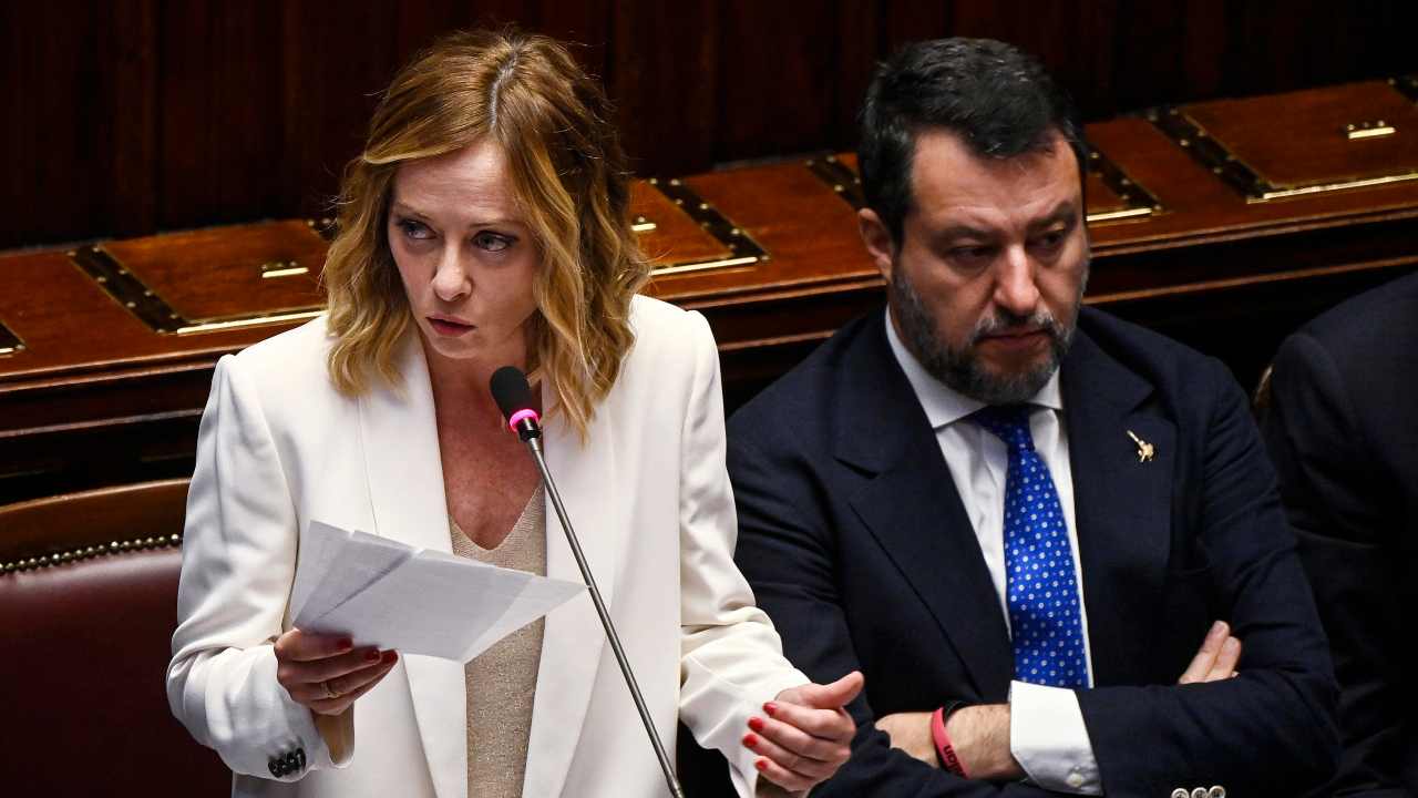 Giorgia Meloni e Matteo Salvini - fonte Ansa Foto - giornalemotori.it