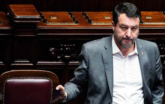 Il ministro dei trasporti Matteo Salvini - fonte Ansa Foto - giornalemotori.it