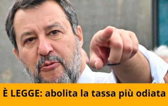 Salvini abolisce il bollo auto - fonte Ansa Foto - giornalemotori.it