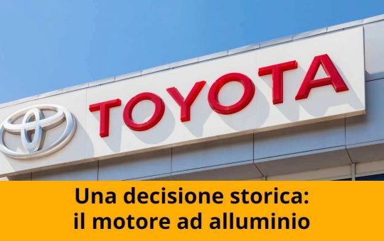 Toyota torna al motore ad alluminio - fonte depositphotos.com - giornalemotori.it