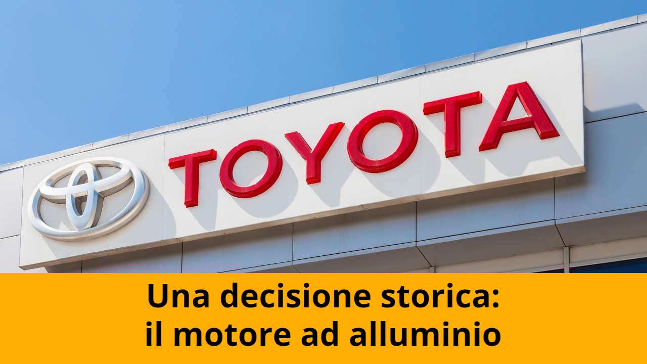 Toyota torna al motore ad alluminio - fonte depositphotos.com - giornalemotori.it