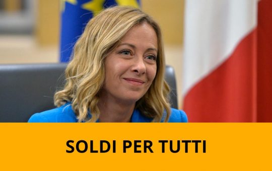 Giorgia Meloni, soldi per tutti - fonte Ansa Foto - giornalemotori.it