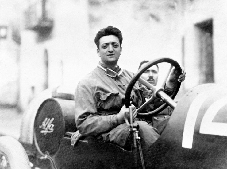 Enzo Ferrari - fonte Ansa Foto - giornalemotori.it