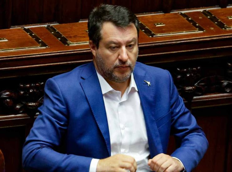 Il ministro dei trasporti Matteo Salvini - fonte Ansa Foto - giornalemotori.it