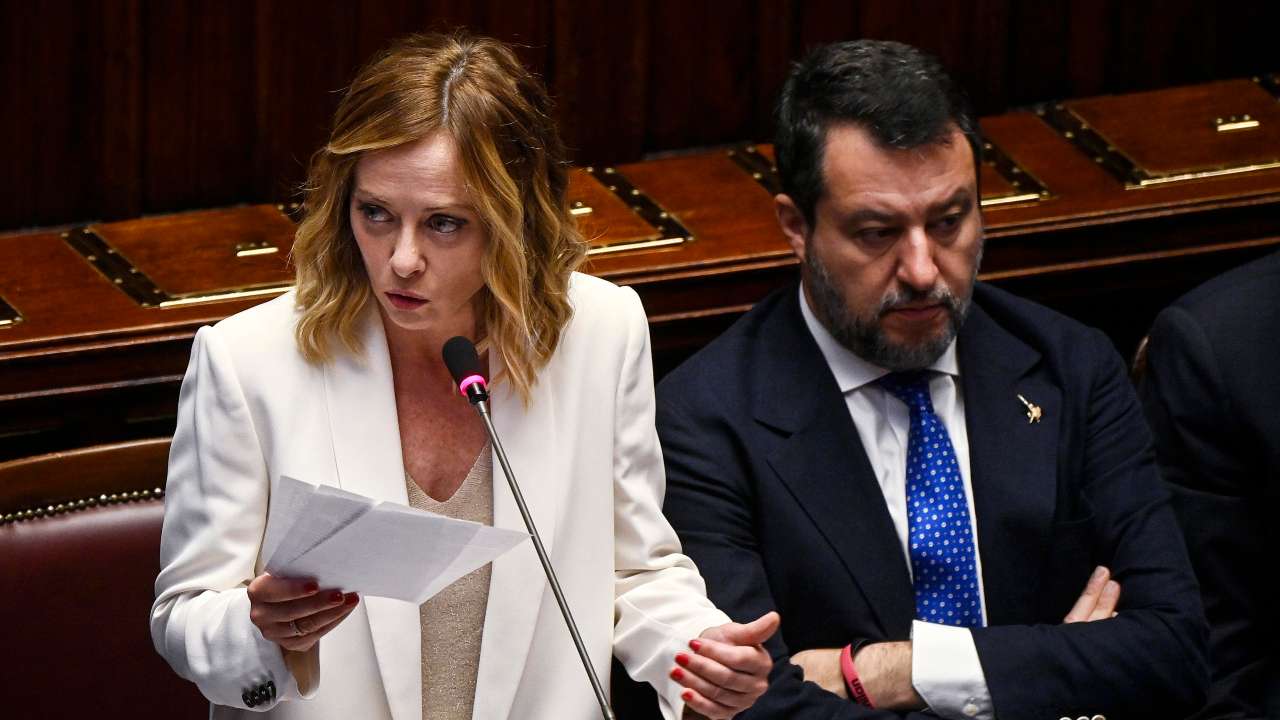 Giorgia Meloni e Matteo Salvini - fonte Ansa Foto - giornalemotori.it