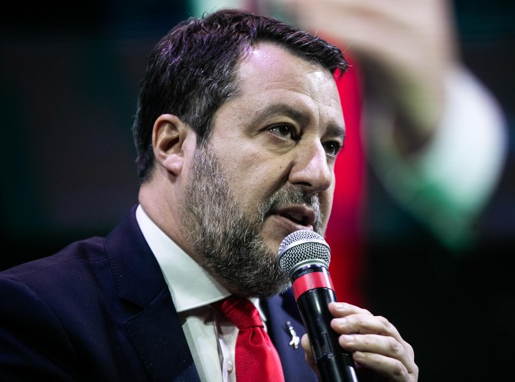 Il ministro dei trasporti Matteo Salvini - fonte Ansa Foto - giornalemotori.it