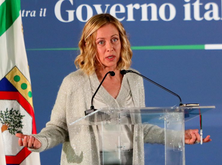 La presidente del Consiglio Giorgia Meloni - fonte Ansa Foto - giornalemotori.it