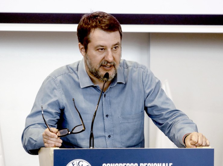 Matteo Salvini, il ministro dei trasporti - fonte Ansa Foto - giornalemotori.it