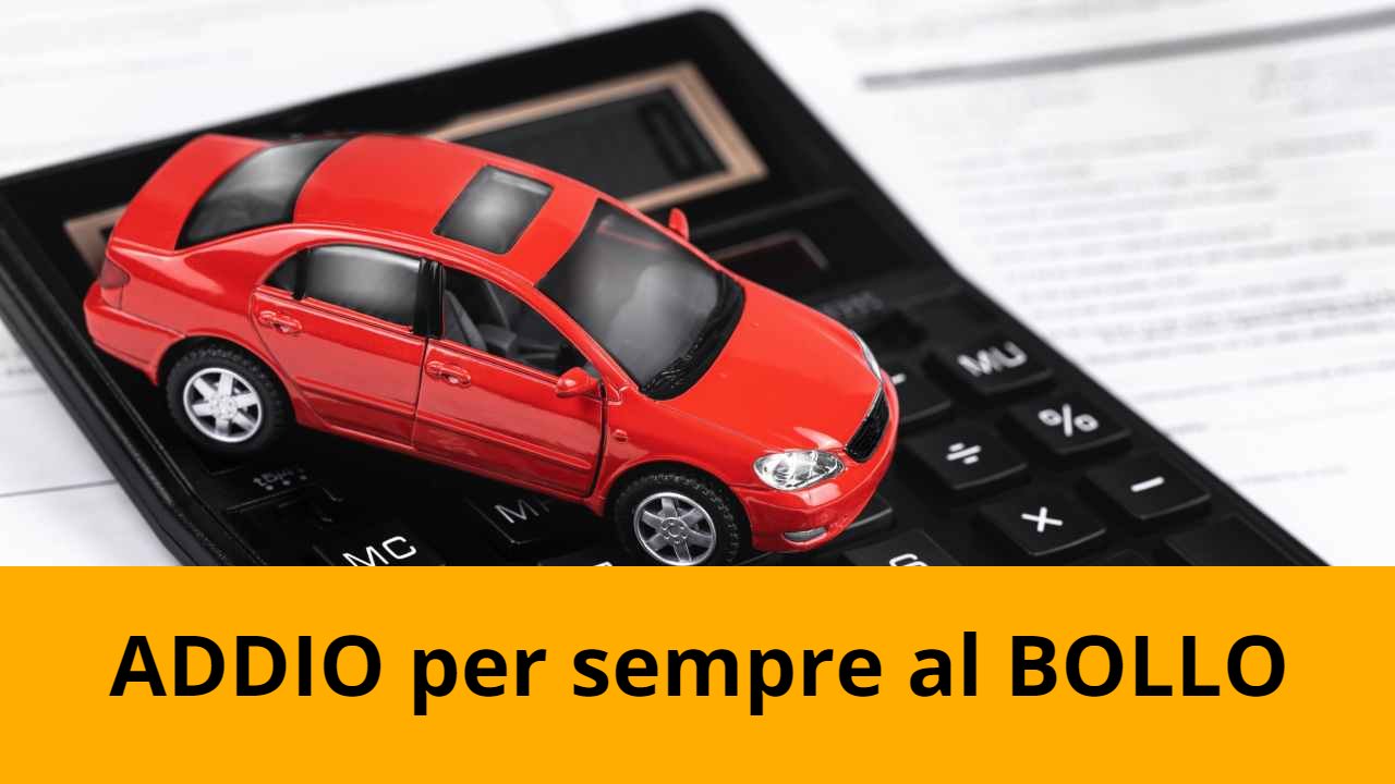 Sparisce il bollo auto - fonte depositphotos.com - giornalemotori.it