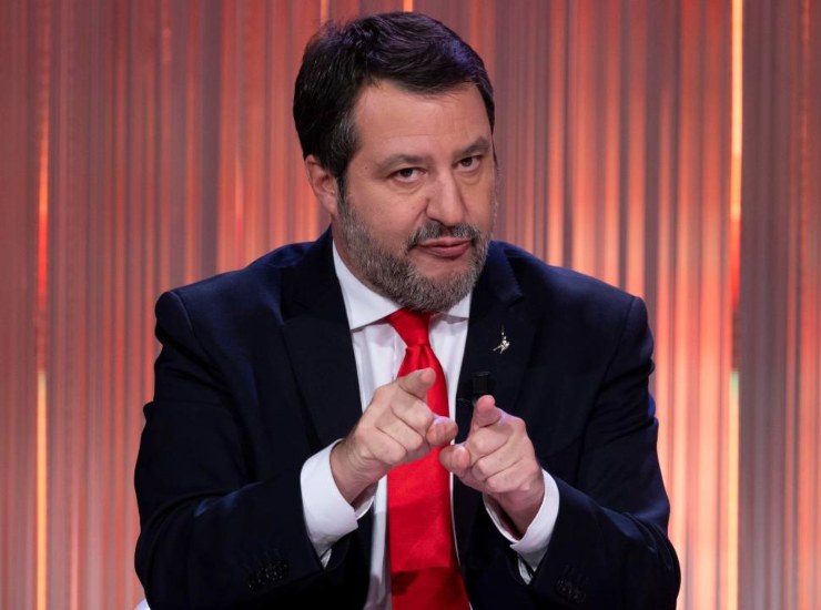 Il ministro dei trasporti Matteo Salvini - fonte Ansa Foto - giornalemotori.it