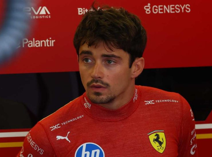 Charles Leclerc, pilota della Ferrari - fonte Ansa Foto - giornalemotori.it