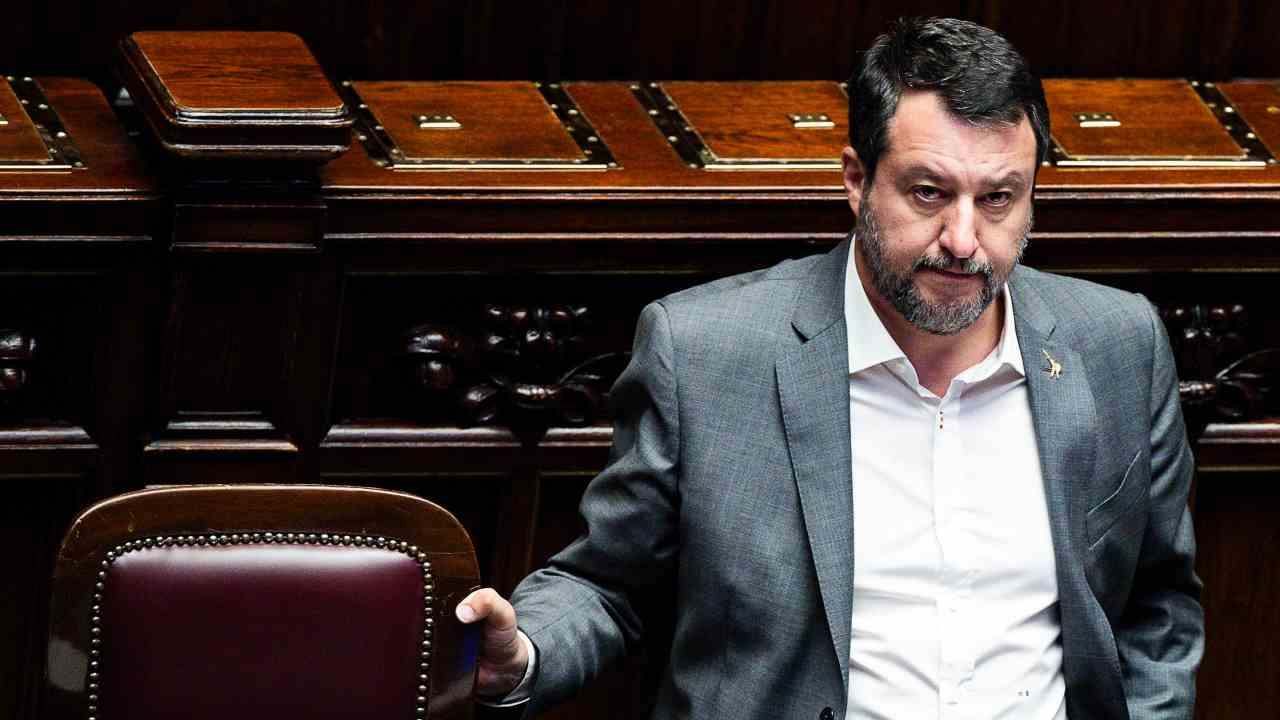 Il ministro dei trasporti Matteo Salvini - fonte Ansa Foto - giornalemotori.it