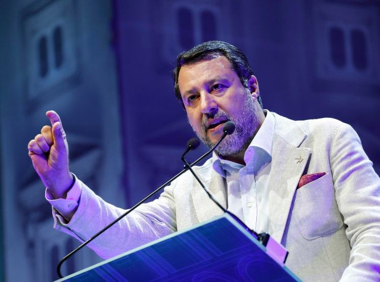 Il ministro dei trasporti Matteo Salvini - fonte Ansa Foto - giornalemotori.it