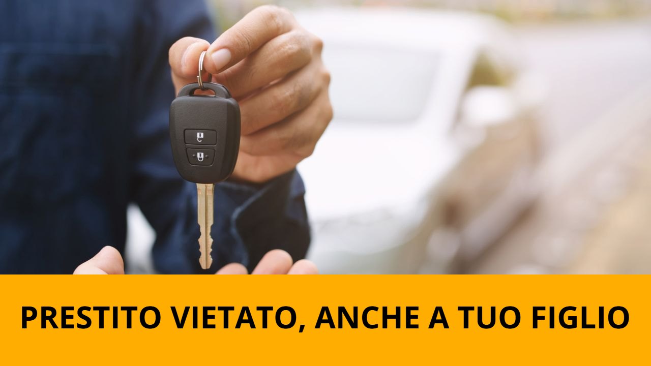 Non prestare mai più la tua auto - fonte depositphotos.com - giornalemotori.it