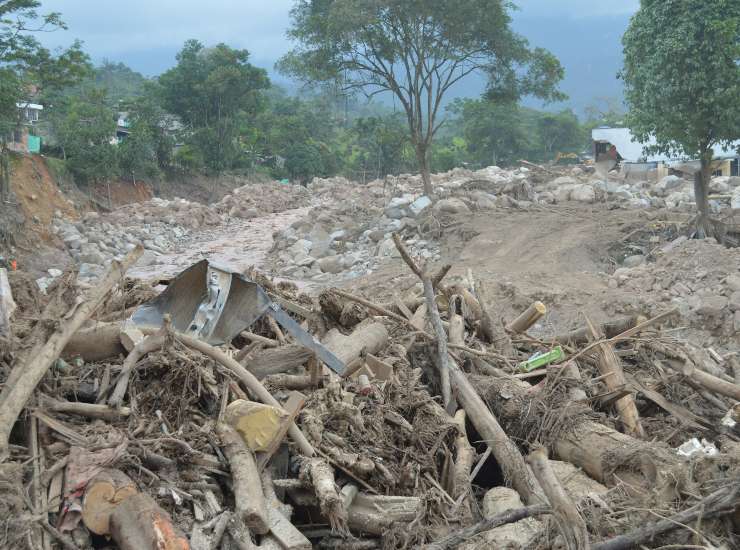 Alluvione e frana - fonte Pexels - giornalemotori.it