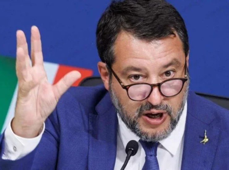 Il ministro dei trasporti Matteo Salvini - fonte Ansa Foto - giornalemotori.it