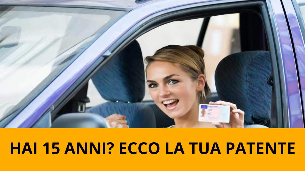 Patente a 15 anni - fonte Corporate+ - giornalemotori.it